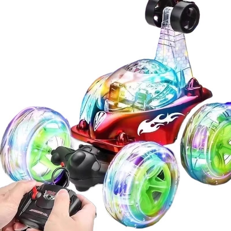 360-degree rotating toy car rechargeable remote control