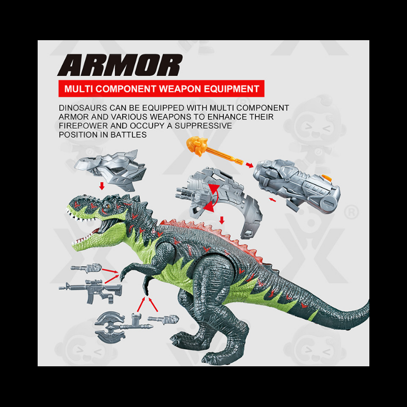 Dinosaur Mecha Remote Control Tyrannosaurus Rex Simulation Toy
