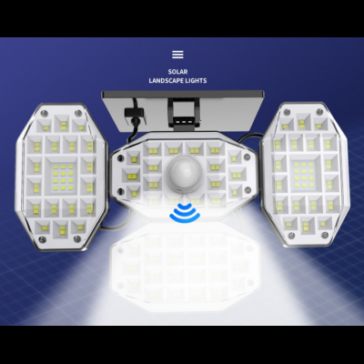 LED solar camping light