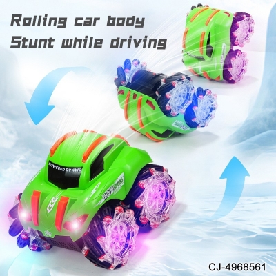 2.4G remote control Beetle flipping drift stunt car