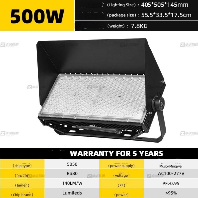 LED high mast sports field light