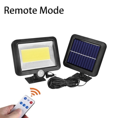 LED solar motion sensor wall light