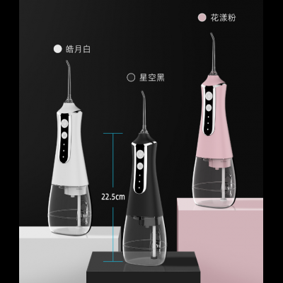 Piston pump water flosser