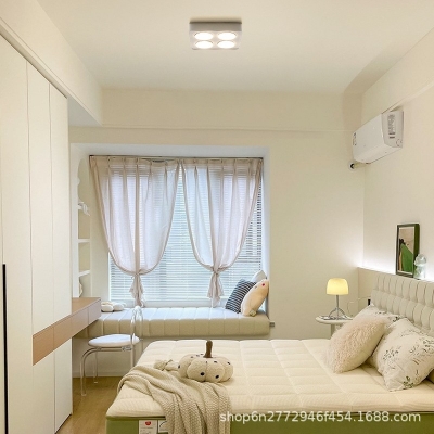 LED ultra-thin surface-mounted full-aluminum cylinder lamp