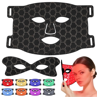 Red light mask therapy lamp.