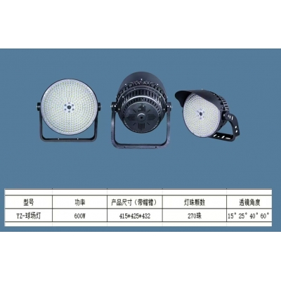 LED high-power circular floodlight