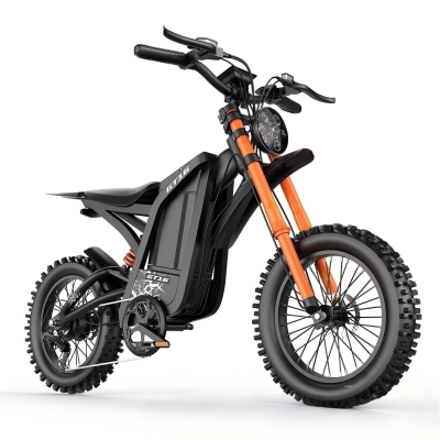 High-power lithium-ion off-road electric motorcycle