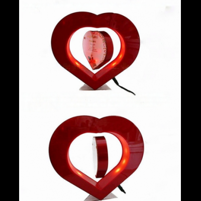 Maglev heart-shaped frame