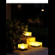 Solar ice brick light