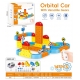 Multi-functional magnetic track car anti-gravity levitation magnetic building blocks