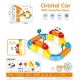 Multi-functional magnetic track car anti-gravity levitation magnetic building blocks