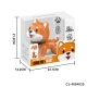 Remote control smart early education programming cute pet interactive stunt touch robot dog