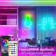 LED 360-degree light strip ambient light