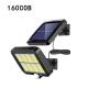 LED solar motion sensor wall light