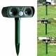 Solar animal repeller