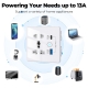 Graffiti Smart Wi-Fi wall multi-socket;