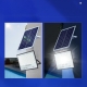 LED solar floodlight