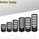 LED solar wall light