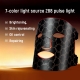 Red light mask therapy lamp.