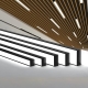 LED strip light office lamp
